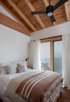 Normerica Timber Frame, Architects & Builders, Collaboration, Lakeside Cottage, Georgian Bay, Bedroom