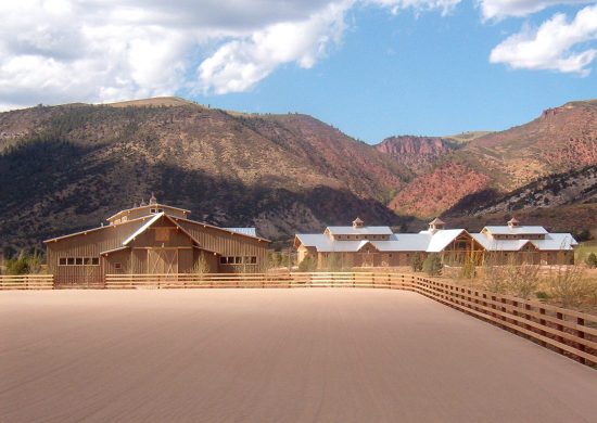Normerica Timber Frames, Commercial Project, Chaparral Ranch, Aspen, USA, Exterior