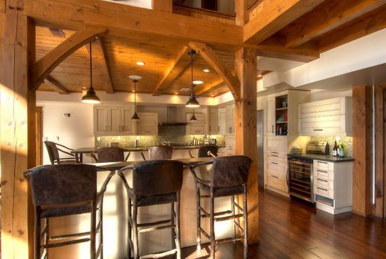 Normerica Timber Frame, Interior, Custom, Cottage, Kitchen