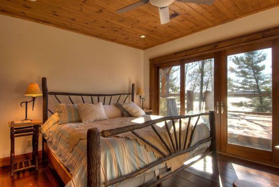 Normerica Timber Frame, Interior, Custom, Cottage, Bedroom