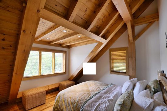 Normerica Timber Frame, Interior, Bedroom, Loft