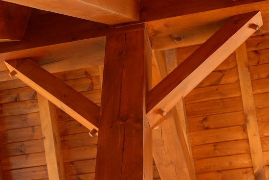 Normerica Timber Frame, Interior, Cottage, Timber Detail