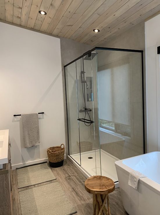 Normerica Timber Frame, Interior, Bathroom, Modern, Contemporary