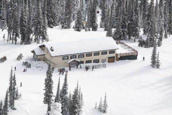 Normerica Timber Frames, Commercial Project, Sun Peaks Resort, Mid Mountrain Lodge, Ski Resort, Sun Peaks, British Columbia, Exterior