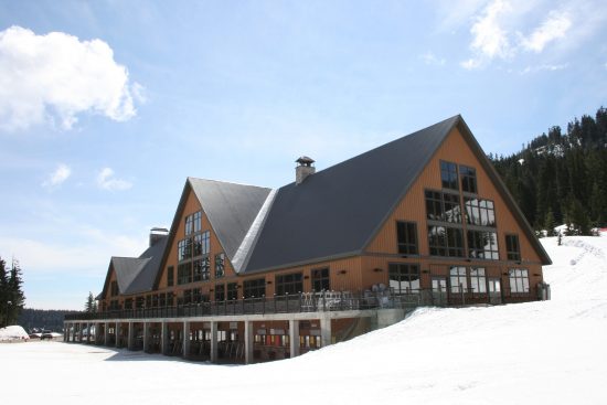 Normerica Timber Frame, Commercial Project, Cypress Mountain Day Lodge, Ski Resort, West Vancouver, British Columbia, Exterior