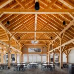Normerica Timber Frames, Heights of Horseshoe, Ski & Country Club, Commercial Projects, Barrie, Ontario, Interior, Clubhouse