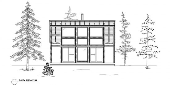 Normerica Timber Frames, House Plan, The Davidson 3872, Front Elevation