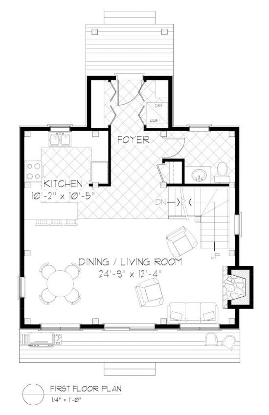 Normerica Timber Frames, House Plan, The Jackson 3605, First Floor Layout
