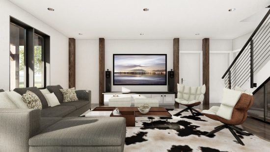 Normerica Timber Frames, House Plan, The Redstone 3920, Interior, Basement