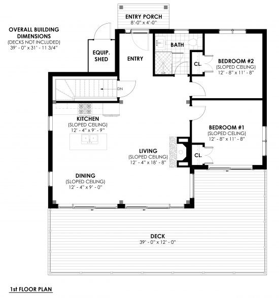 The Laurentian 3969, Floor Plan, 1st Floor, House Plan, Normerica Timber Homes