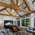 lakeside-cottage-modern-style-bungalow-portfolio-2022-4-monochrome-cool-Normerica-Timber-Frame-cottage-great-hall