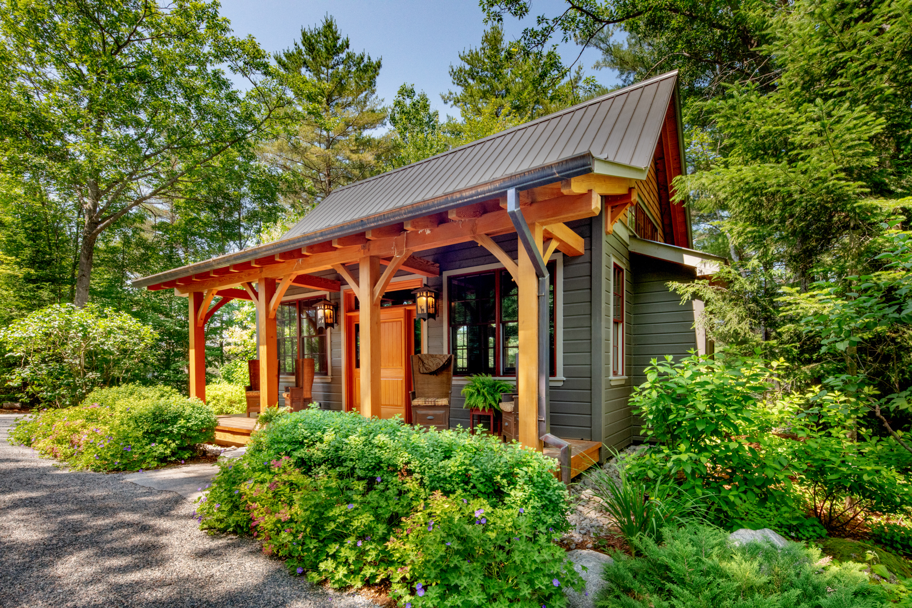 Private Luxury Wilderness Estate Exterior Bunkie 3473