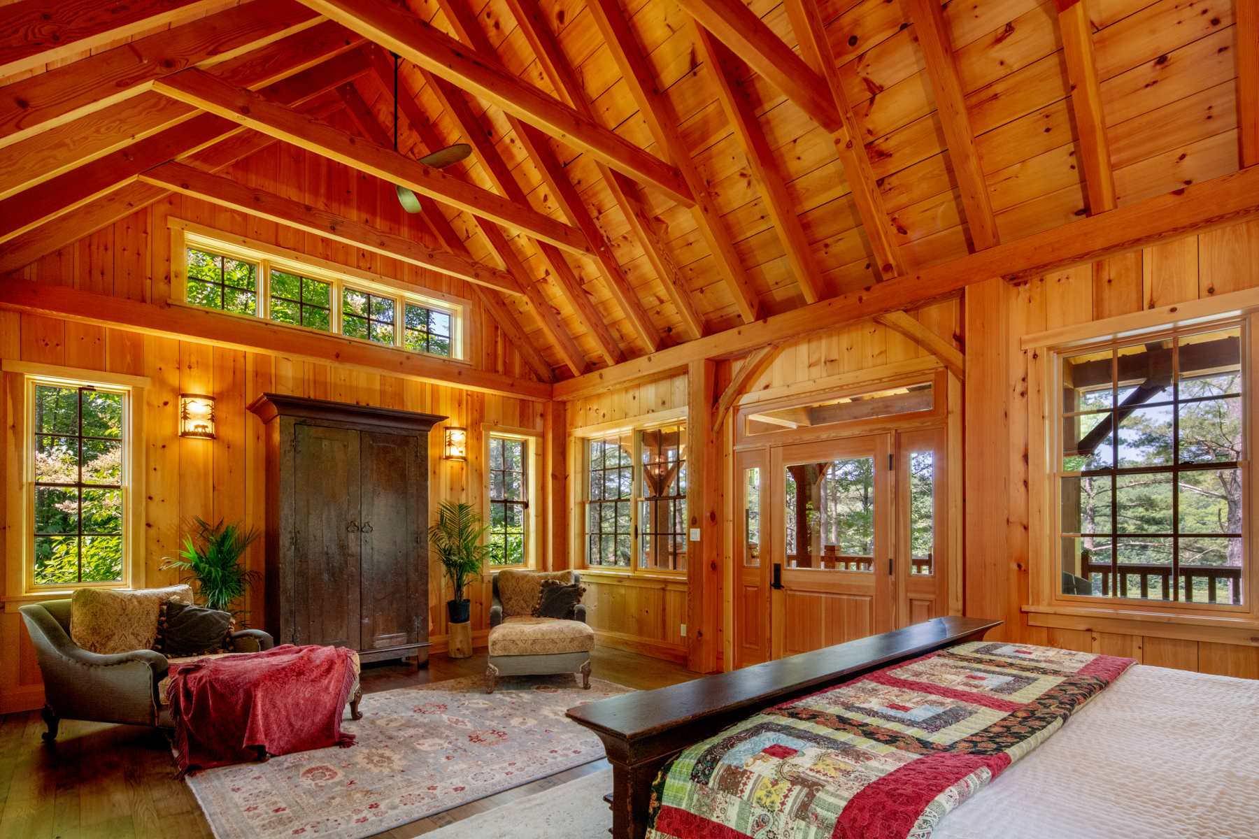 Private Luxury Wilderness Estate Interior Bedroom 3488