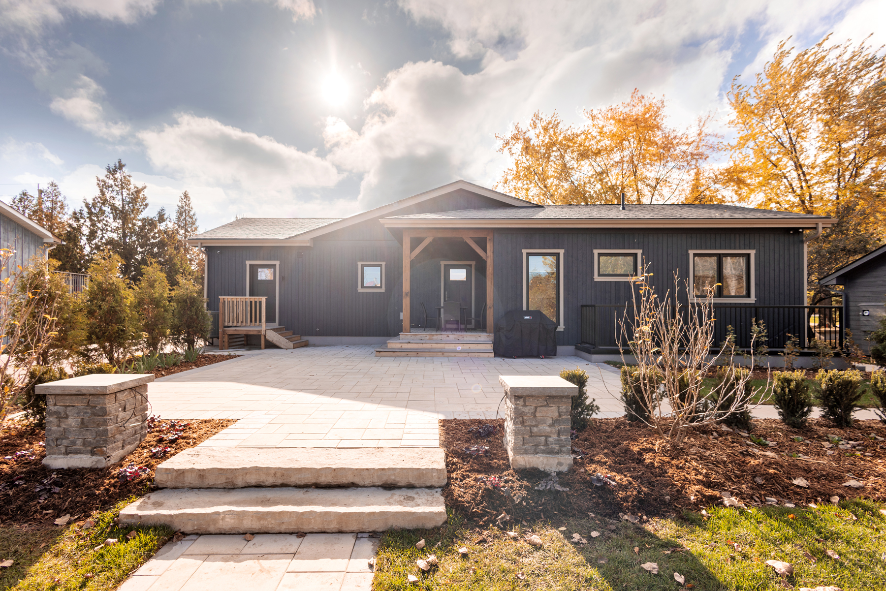 Family Legacy Chalet Exterior Back Normerica